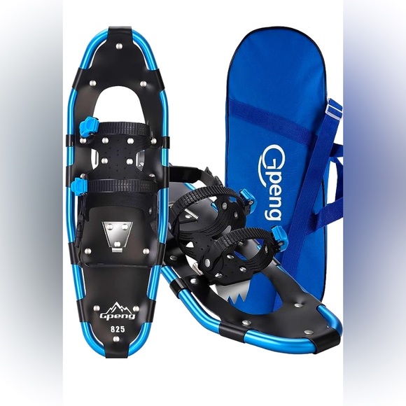 Gpeng 827 SnowShoes With Bag No Poles Frame Size 27”x8” 175-225 lbs NEW - Picture 1 of 3